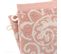 Lot De 2 Gants De Toilette Coton 16x21 Cm Motif Mandala Collection Plenty Rose