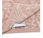 Lot De 2 Serviettes Invité 33x50 Cm Coton Motif Mandala Collection Plenty Rose