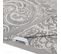 Serviette De Toilette Coton 50x100 Cm Motif Mandala Collection Plenty Grise