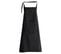 Tablier De Cuisine Coton 70x90cm Collection Yuco Noir Basalte