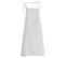 Tablier De Cuisine Coton 70x90cm Collection Yuco Couleur Blanc