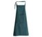 Tablier De Cuisine Coton 70x90cm Collection Yuco Vert Geai