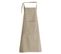 Tablier De Cuisine Collection Yuco Coton 70x90cm Chambrey Beige