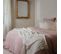 Housse De Couette 260x240 Cm Mousseline De Coton Collection Milos Rose