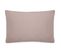 Taie D'oreiller 50x70 Cm Mousseline De Coton Collection Milos Rose