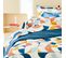 Taie De Traversin 200x43 Cm Percale De Coton Modulo Multicolore