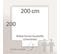 Housse De Couette 200x200 Cm Percale Coton Féerie Blanc Sauge