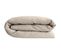 Housse De Couette Lin Et Coton 260x240 Cm Collection Opera Beige Ficelle