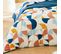 Parure De Lit 140x200 Cm 65x65 Cm Percale De Coton Modulo Multicolore 2 Pièces