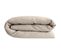 Housse De Couette Lin Et Coton 280x240 Cm Collection Opera Beige Ficelle