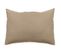 Taie D'oreiller Lin Et Coton 50x70 Cm Collection Opera Marron Camel