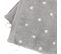 Lot De 2 Gants De Toilette 16x21 Cm Efficience Dots Gris Lunar