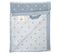 Lot De 2 Serviettes Invité 33x50 Cm Efficience Dots Bleu Capri