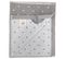 Lot De 2 Serviettes Invité 33x50 Cm Efficience Dots Gris Lunar