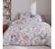 Parure De Lit 140x200 Cm Satin De Coton Anaïs Multicolore 2 Pièces