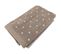 Serviette De Toilette 50x100 Cm Efficience Dots Marron Roble