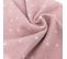 Drap De Douche En Coton 70x140 Cm Collection Efficient Dots Rose Flamingo