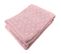 Drap De Douche En Coton 70x140 Cm Collection Efficient Dots Rose Flamingo