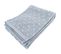 Drap De Douche En Coton 70x140 Cm Collection Efficient Dots Bleu Capri