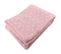 Drap De Bain En Coton 100x150 Cm Collection Efficient Dots Rose Flamingo