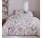 Parure De Lit 240x220 Cm Satin De Coton Anaïs Multicolore 3 Pièces