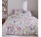 Parure De Lit 280x240 Cm Satin De Coton Anaïs Multicolore 3 Pièces