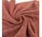 Drap De Bain 100x150 Cm Efficience Pure Rouge Country