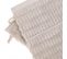 Lot De 2 Gants De Toilette En Fils Retors 16x21 Cm Pur Coton Collection Swell Beige