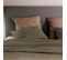 Housse De Couette 140x200 Cm Pur Coton Collection Palace Gris Acier