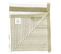 Drap De Bain 100x150 Cm Coton Collection Efficience Stripes Vert Olive