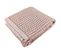 Drap De Douche 70x140 Cm Pur Coton Motifs Quadrillés Collection Glow Marron