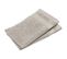 Lot De 2 Serviettes Invité Coton 550g/m2 30x50cm Collection Naïa Beige Lin