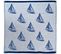 Lot De 2 Torchons De Cuisine 50x50 Cm Coton Regatta Bleu