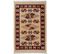 Tapis Réversible Plat Kilim Avec Franges Berbère Imlil Rouge 70x140