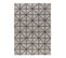 Tapis Graphique Gris Intérieur Et Extérieur Design Firoz Gris 80x150