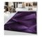 Tapis Graphique Moderne à Courtes Mèches Fauvette Lilas 240x340