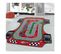 Tapis De Jeu Pour Garçon Car Rouge 140x200