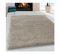 Tapis Shaggy Design Uni Rectangulaire Gadol Beige 140x200