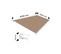 Store Banne Coffre Protect 2 LED Blanc 6x3,5m Motorisé + LED - Toile Taupe