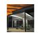 Pergola Bioclimatique Cocoon Mixte Gris Anthracite / Blanc 4,00x3,038m Verin + LED