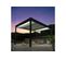 Pergola Isotoit® Modern Îlot Gris Anthracite 3,78x4,50m + LED