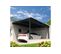 Pergola Solaire Power Gris Anthracite 3,442x3,494m 2400w