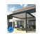 Pergola Bioclimatique Cocoon Perp Antihoraire Mixte Gris Anthracite / Blanc 4,051x3,50m Verin