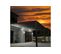Pergola Toile Sunlight Gris Anthracite - Taupe 7,00x3,50m + LED