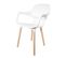 Fauteuil Avec Accoudoirs Italia Blanc Gasoline