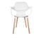 Fauteuil Avec Accoudoirs Italia Blanc Gasoline