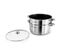 Couscoussier Inox 20 Cm Tfi Avec Couvercle En Verre Marrakech_20