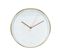 Horloge Ronde Deco Chic - Diam. 30,5 Cm - Blanc