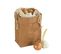 Sac De Conservation Pour Aliments - 16 X H. 27 Cm - Marron