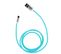 Cable Micro Usb 2.0 Universel - Phosphorescent - 1 M - Bleu